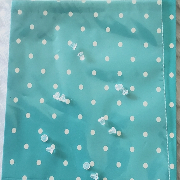 Hypoallergenic Earring buds/stoppers/closures 12 pairs (24 piece total) New - Picture 1 of 4